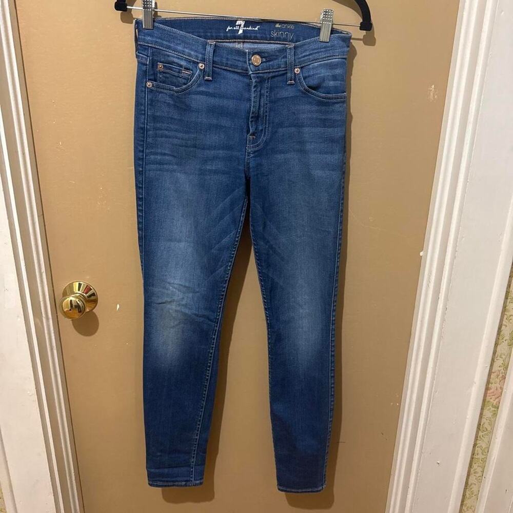 7 For all mankind skinny jeans